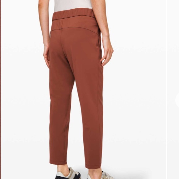 Lululemon On the Fly 7/8 Pant Luxtreme Rustic Clay Pants 2 - Picture 10 of 11